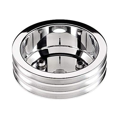 BILLET SPEC 78230 CRNKSHFT PULLEY SB LG 3 GRV POL