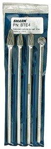 Shark Industries Ltd SRKBTE4 Shark (SHKBTE4) BURR SET 4PC LG NS 022497