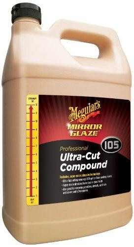 Meguiars MEGM10501Meguiars M105 Mirror Glaze Ultra-Cut Compound - 1 Gallon