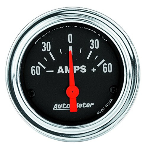 AUTO METER 2586 CHROME AMMETER 60-0-60AMP