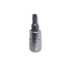 TR20 Tamper Proof Torx Bit, Satin 1/4 sq dr holder VIM Tools VIMPFS4TR20
