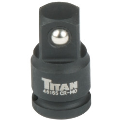 Titan TIT46155 1/4" x 3/8" Drive Increasing Adapter