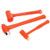 Titan TIT63133 3 Piece Dead Blow Hammer Set