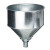 Plews PLW75-008 75-008 Steel Galvanized Funnel - 8 Quart Capacity
