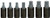 Wright Tool Company WRI362 3/8"Dr Imp HexBitSkt Set 7Pc