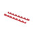 Ernest ERN6040 Ernst Manufacturing No-Slip Low-Profile Screwdriver Rail Set, 14 Tool, Red