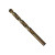 Hanson Cobalt High Speed Steel Fractional Straight Shank Jobber Length Drill Bit - 21/64"