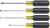 Klein Tools KLE85484 85484-12 4-Piece Mini Cushion-Grip Assortment Screwdriver Set