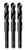 Vise Grip HAN91146 Irwin Tools 91146 23/32-Inch Black Oxide 118-Degree Silver and Deming, Pack of 3