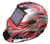 Titan TIT41267 Shop Iron 41267 Solar Powered Auto Darkening Welding Helmet