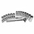 K Tool International KTI27000 SOCKET SET 3/8IN. DRIVE 26 PC METRIC