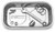 WILMAR WLMW1265 Performance Tool Large Magnetic Nut and Bolt Tray