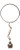 Ullman Devices ULLS-2X Ullman Magnetic Base Inspection Mirror, 3-1/4" Diameter