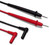 Fluke FLUTL75 TL75 2 Piece PVC Insulated Hard Point Test Lead Set, 1000V Voltage, 10A Current