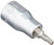 SK Hand Tool SKT44208 Hex Tamper Proof 3/8-Inch Drive Bit Socket, 1/8-Inch, Chrome