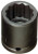Proto PRO7434H SEPTLS577 - Proto Products Torqueplus Impact Sockets 1/2 in -