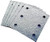 Makita MAK742530-2 4" x 4-1/2" Abrasive Hook & Loop 6-Hole Sanding Sheets 100 Grit - 5 per Package