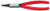 Grip On KNP4411J4 Knipex Internal Straight Retaining Ring Pliers 12.75-Inch