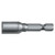 Vise Grip HAN94312 Magnetic Nutsetter, 1/4" Hex, 1/4" Hex Shank with Groove, 2-9/16" Long, Bulk