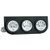 AUTO METER 2324 A.GAGE WHT.FACE OIL/VLT/W