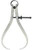 GENERAL TOOL GHM452-6 6-5/16" Flat Leg Outside Caliper S & INSTRUMENTS