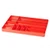 Ernest ERN5010 Ernst Manufacturing Organizer Tray, 10-Compartments, Red