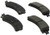 R/M BRAKES MGD974CH BRAKE PAD SET