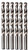 Sanford HAN63129 Vise Grip Tool 63129 29/64-Inch Cobalt Steel Drill Bit - Quantity 6