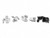 DORMAN 45396 HOOD ROD RETAINER CLIPS