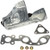 Dorman 674598 Passenger Side Exhaust Manifold for Select Nissan Models, Black