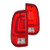 ANZO 311358 LED TAILLIGHTS CHROME HOUSING RED/C