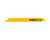 DeWalt DW4821 Reciprocating Saw Blades, Straight Back, Bi-Metal, 8-Inch, 18 TPI, 5-Pack ()