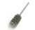 Brush Research BS83C1000 83 Spiral Twist Brush, Carbon Steel, Single Stem, 1" Diameter, 0.008" Wire Diameter, 4" Shank Length, 6" Length, 1000 RPM (Pack of 6)
