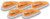 PACER PERF 20205 ormance Hi-Five Amber Teardrop Style Cab Roof Light Kit, (Pack of 5)