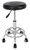 Wilmar W85027 Performance Tool Adjustable Pneumatic Rolling Bar Stool, Black