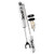 FOX SHOX 98524191 - 985-24-191 Performance Series 2.0 Smooth Body Reservoir Shock, Silver