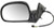 Dorman 955301 Driver Side Power Door Mirror - Folding for Select Models, Black