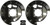 Dorman 924221 Rear Brake Dust Shield for Select Cadillac/Chevrolet/GMC Models 1 Pair