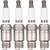 AUTOLITE AP145 -4PK Platinum Spark Plug, 4 Pack
