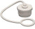 AQUA PRO 27838 PLUG & STRAP 3/4 WHT BULK