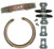 R/M BRAKES 781PG Raybestos Professional Grade Parking Brake Shoe Set - Drum in Hat