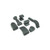 DENT FIX EQUIPMENT CORPORATION DFAB711 DOLLY RUBBERIZED 7pc SET