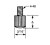 Central Tools CEN4201 .100 Ind Contact Point, 3/16 D