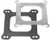EDELBROCK 2732 FLANGE CARB PLATE-STD