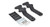 RHINO RACK 43156 PIONEER LED LIGHT BRACKET (2 PACK)