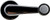 Dorman 76945 Window Handle , Black