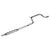 WALKER EXHST 48325 Walker Exhaust Exhaust Resonator and Pipe Assembly