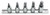 CTA Tools CTA8140 8140 Mortorq Spiral Drive System Socket Set, 5-Piece