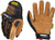 MECHNX MECLMP-75-011 MECHNX - Leather M-Pact Gloves (X-Large, Black/Brown)