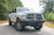 FAB FOURS R10RS29621 Red Steel Full Width Black Powder Coat Front Winch HD Bumper with Hoop